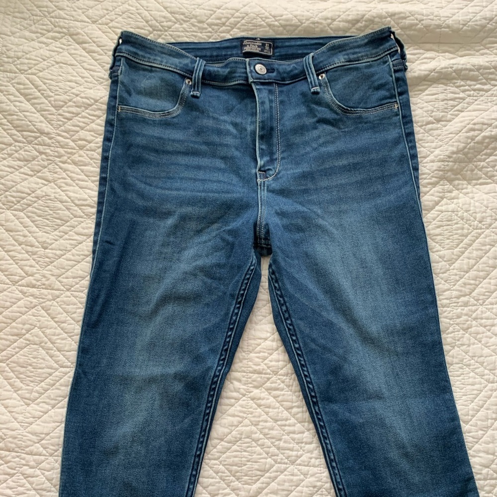 Abercrombie Skinny Jeans raw Hem